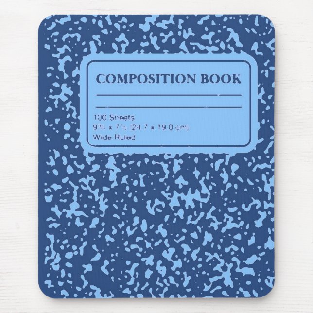 Composition Book/Student-Teacher Mouse Mat (Front)