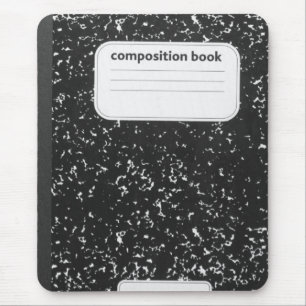 Composition Book Student Teacher Mouse Mat