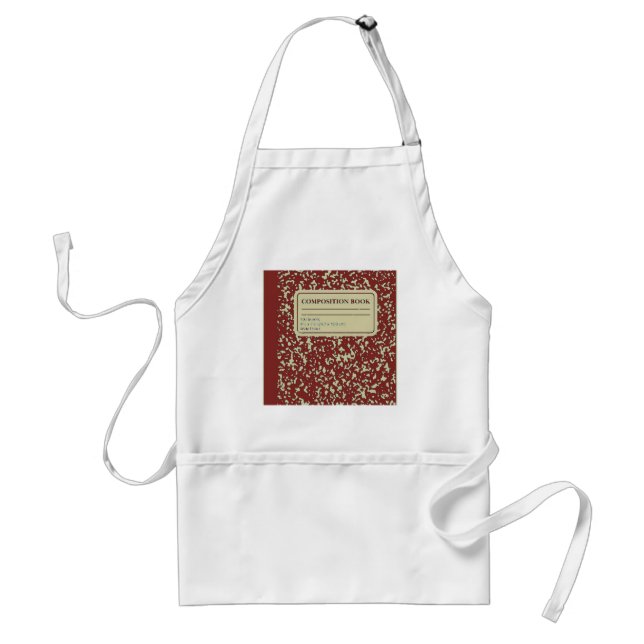 Composition Book/Student-Teacher Standard Apron (Front)