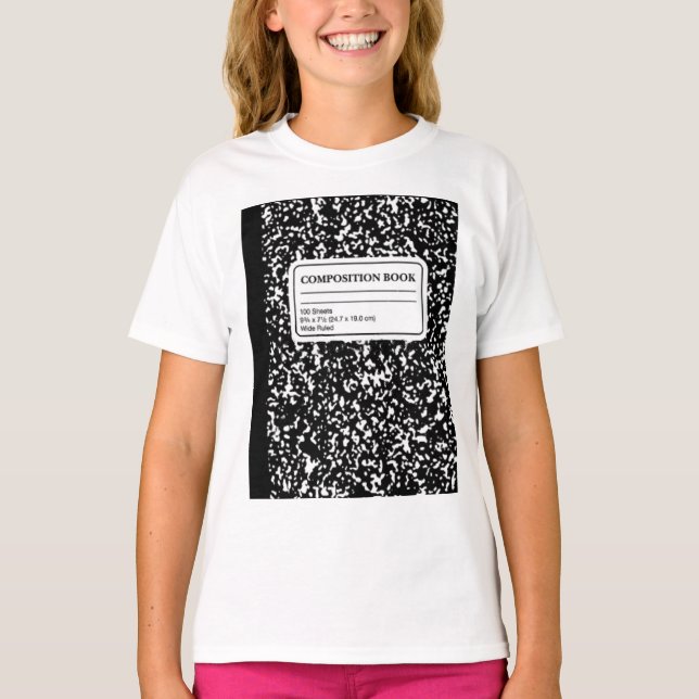 Composition Book/Student-Teacher T-Shirt (Front)