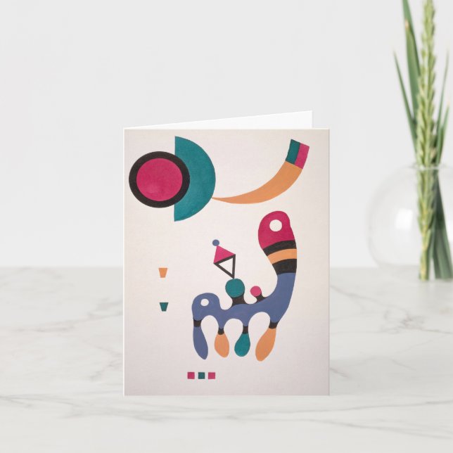 Composition by Wassily Kandinsky Thank You Card (Front)