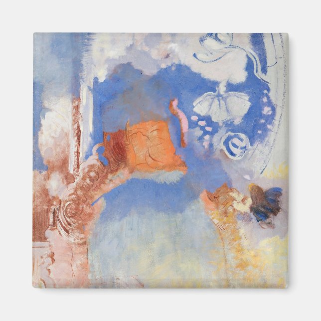 Composition, c.1900 (oil on canvas) magnet (Front)