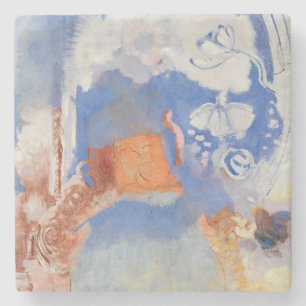 Composition, c.1900 (oil on canvas) stone coaster