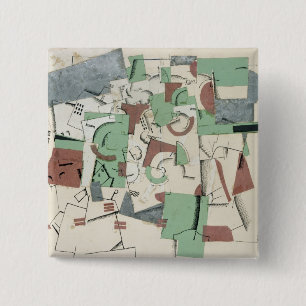 Composition, c.1920 15 cm square badge