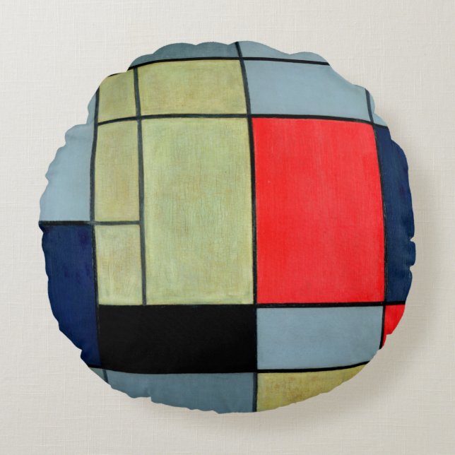 Composition I, 1920 Round Cushion (Front)