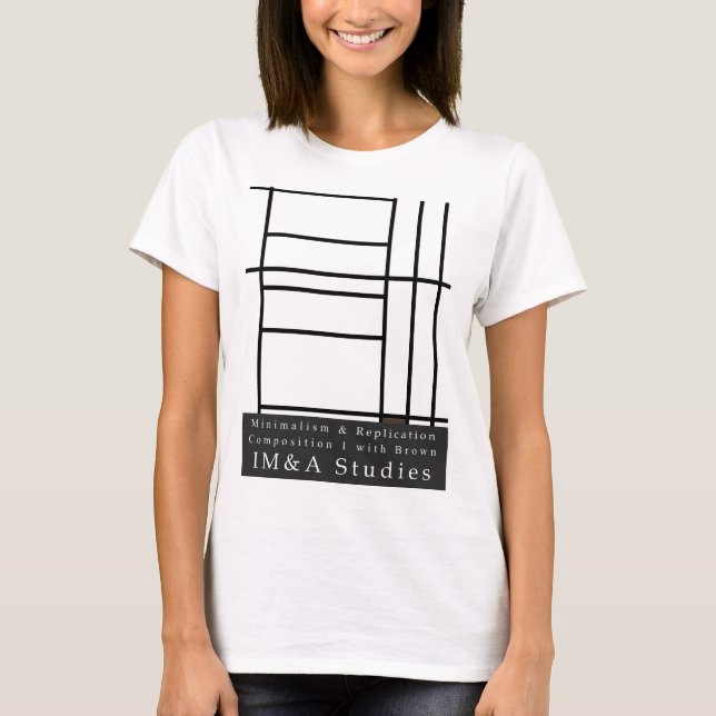 Composition I with Brown T-Shirt (Front)