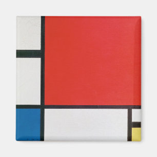 Composition II in Red, Blue, and Yellow, Kandinsky Magnet