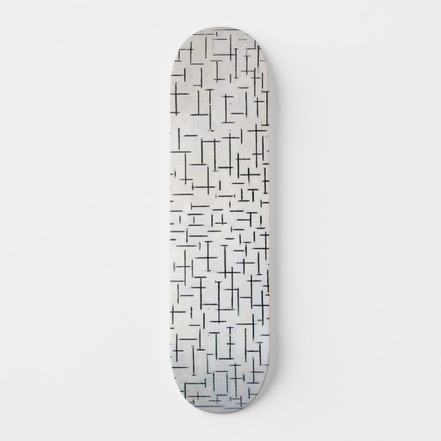 Composition No. 10, Pier and Ocean | Mondriaan | Skateboard (Front)