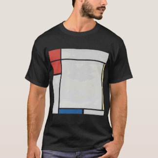 Composition (No. 1) Grey-Red (1935) Piet Mondrian T-Shirt