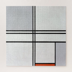 Composition (No. 1) Grey-Red   Piet Mondrian   Jigsaw Puzzle