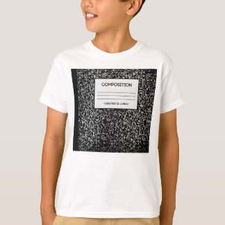 Composition Notebook Design T-Shirt