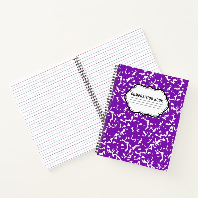 Composition Notebook Pattern Notebook  (Inside)