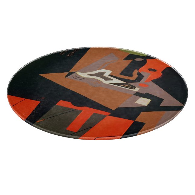 Composition (oil on canvas) cutting board (Corner)