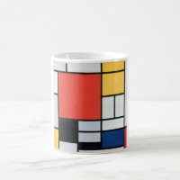 Composition Red, Yellow, Blue, Black, Mondrian