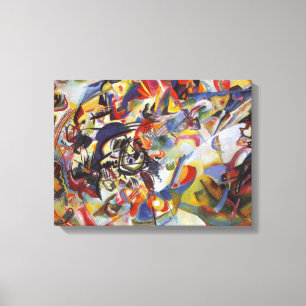 Composition VII Wassily Kandinsky Canvas Print