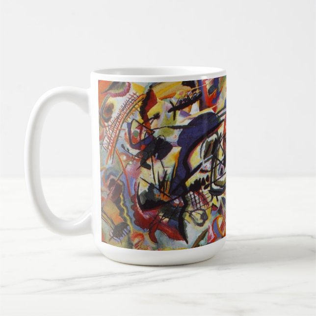 Composition VII Wassily Kandinsky Coffee Mug (Left)