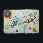 Composition VIII by Wassily Kandinsky Bath Mat<br><div class="desc">Composition VIII by Wassily Kandinsky.
Please visit my store for more interesting design and more colour choice.
=> zazzle.com/colorfulworld*</div>