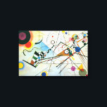 Composition VIII by Wassily Kandinsky Canvas Print<br><div class="desc">Composition VIII by Wassily Kandinsky.
Please visit my store for more interesting design and more colour choice.
=> zazzle.com/colorfulworld*</div>