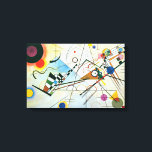 Composition VIII by Wassily Kandinsky Canvas Print<br><div class="desc">Composition VIII by Wassily Kandinsky.
Please visit my store for more interesting design and more colour choice.
=> zazzle.com/colorfulworld*</div>