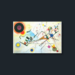 Composition VIII by Wassily Kandinsky Canvas Print<br><div class="desc">Composition VIII by Wassily Kandinsky.
Please visit my store for more interesting design and more colour choice.
=> zazzle.com/colorfulworld*</div>