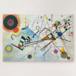 Composition VIII by Wassily Kandinsky Jigsaw Puzzle<br><div class="desc">Composition VIII by Wassily Kandinsky.
Please visit my store for more interesting design and more color choice.
=> zazzle.com/colorfulworld*</div>