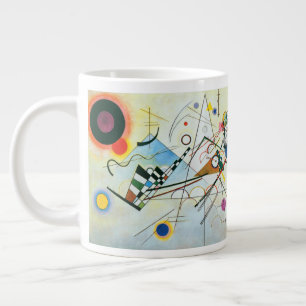 Composition VIII by Wassily Kandinsky Large Coffee Mug
