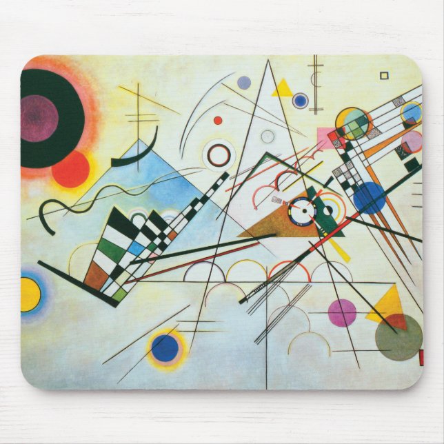 Composition VIII by Wassily Kandinsky Mouse Mat (Front)