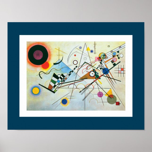 Composition VIII by Wassily Kandinsky Poster (Front)