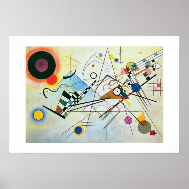 Composition VIII by Wassily Kandinsky Poster (Front)