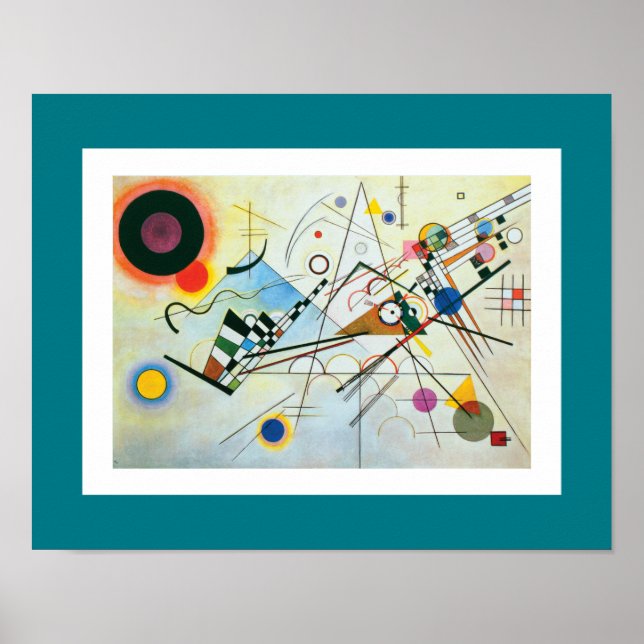 Composition VIII by Wassily Kandinsky Poster (Front)