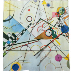 Composition VIII by Wassily Kandinsky Shower Curtain