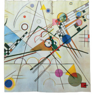Composition VIII by Wassily Kandinsky Shower Curtain