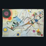 Composition VIII by Wassily Kandinsky Tea Towel<br><div class="desc">Composition VIII by Wassily Kandinsky.
Please visit my store for more interesting design and more colour choice.
=> zazzle.com/colorfulworld*</div>