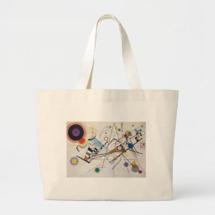 Composition VIII Large Tote Bag