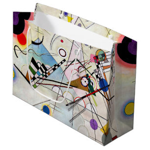 Composition VIII, Wassily Kandinsky Large Gift Bag