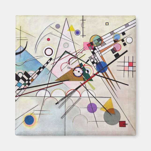 Composition VIII, Wassily Kandinsky Magnet (Front)