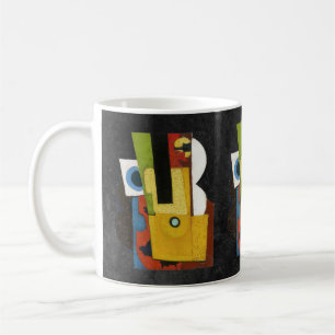 Composition with guitar, Amadeo de Souza-Cardoso  Coffee Mug