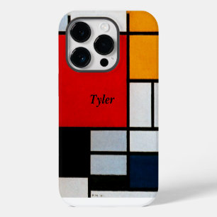 Composition with Large Red Plane TEMPLATE iPhone 14 Pro Case