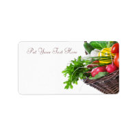 Composition With Raw Vegetables