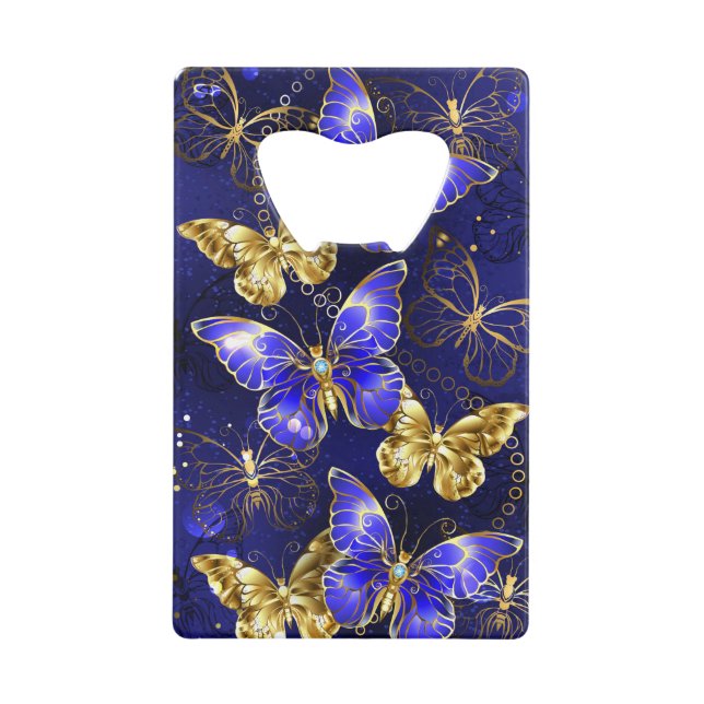 Composition with Sapphire Butterflies (Front)