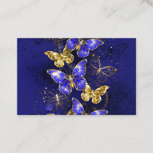 Composition with Sapphire Butterflies Business Card