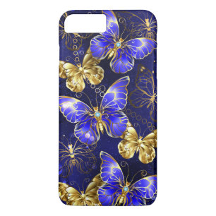 Composition with Sapphire Butterflies iPhone 8 Plus/7 Plus Case