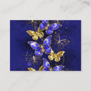 Composition with Sapphire Butterflies Enclosure Card