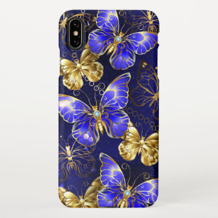 Composition with Sapphire Butterflies iPhone XS Max Case