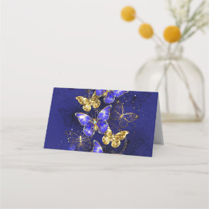 Composition with Sapphire Butterflies Loyalty Card