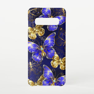 Composition with Sapphire Butterflies Samsung Galaxy Case