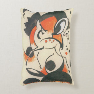 Composition with Two Deer by Franz Marc Decorative Cushion