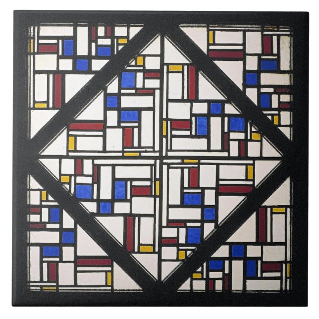 Composition with Window with Coloured Glass Tile (Front)