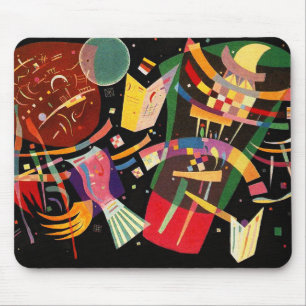 Composition X Biomorphic Abstraction -  Kandinsky Mouse Mat
