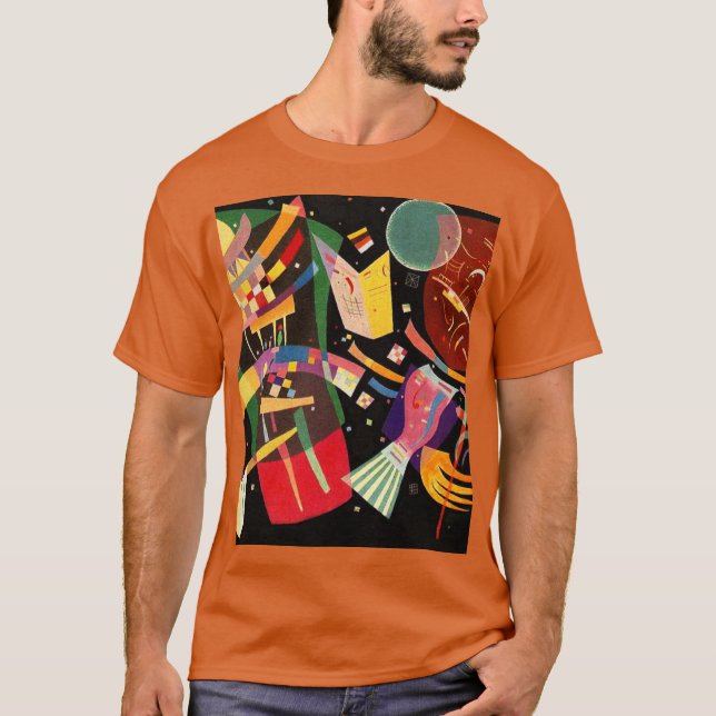 Composition X Biomorphic Abstraction - Kandinsky T-Shirt (Front)